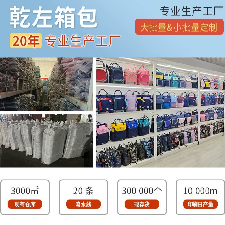 Study bag, handheld bag strap, backpack for men and women