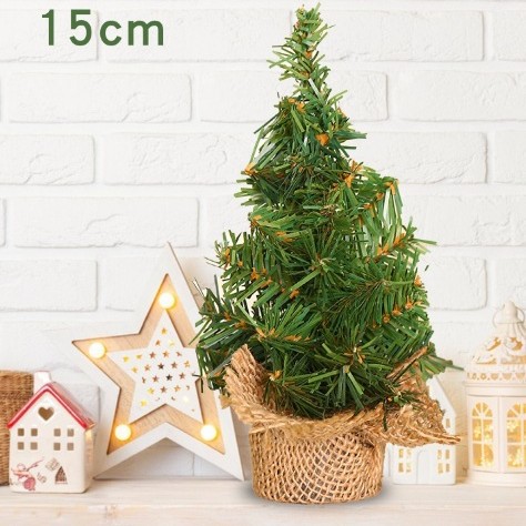 Adornos navideños árbol 20cm mini árbol decorativo de Navidad FESTIVAL DE Navidad centro comercial decoraciones adornos de escritorio árbol pequeño
