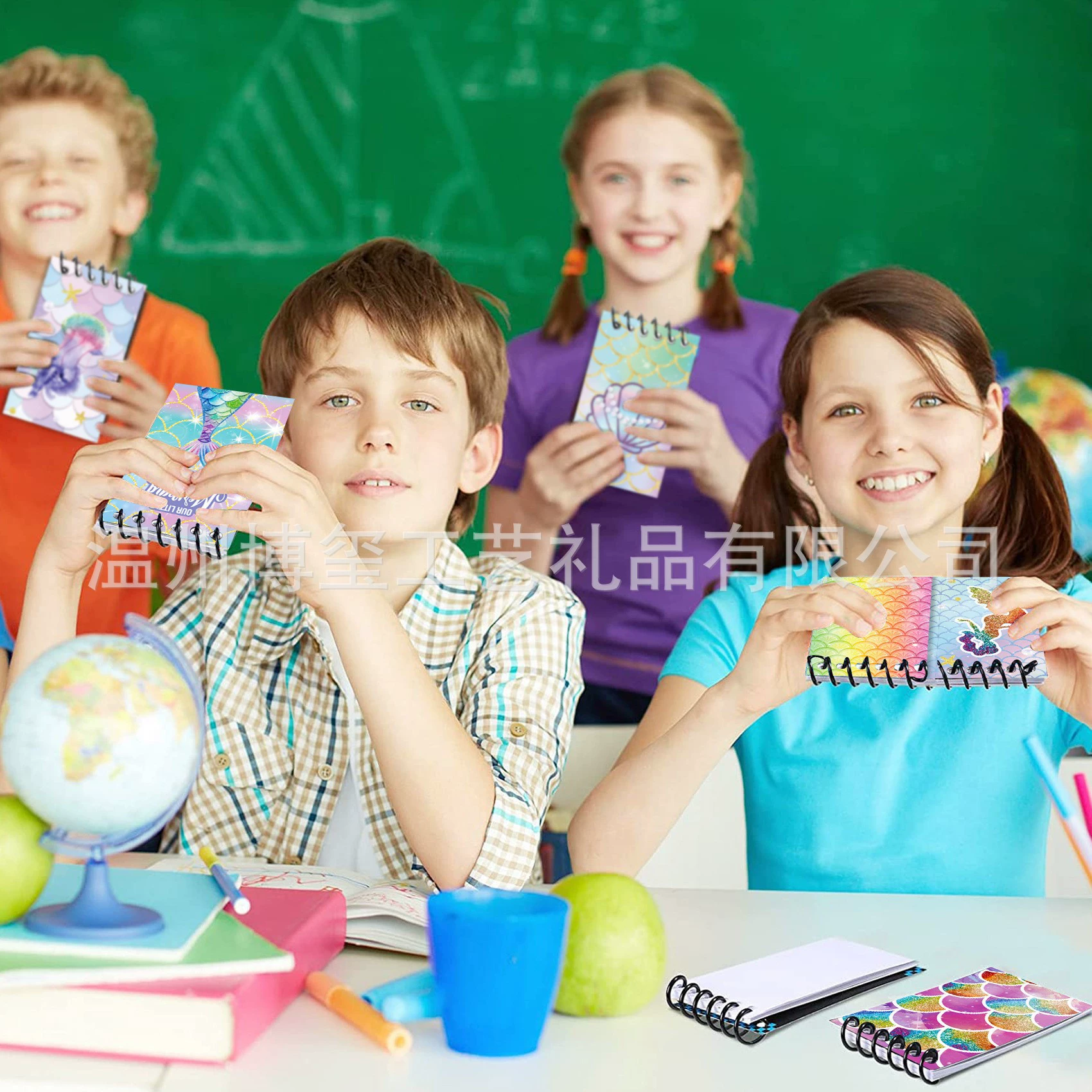 Новый Amazon Русалка оболочки спиральная катушка книга мультфильм студенческий дневник портативный блокнот для вечеринок