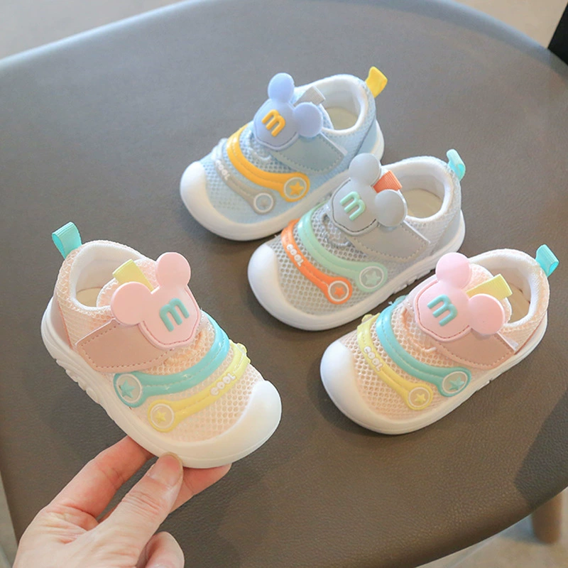 2024 весна и лето новые женские детские ботинки мультяшные кроссовки для мальчиков