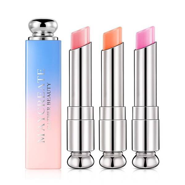 Moisturizing protecting cosmetic nude lipstick