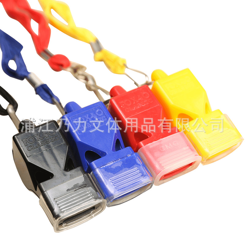 New Fox40 High-Frequency Basketball and Football Referee Whistle, Ultra-Loud High-Pitched Military Training Life-Saving Nuclear-Free Whistle