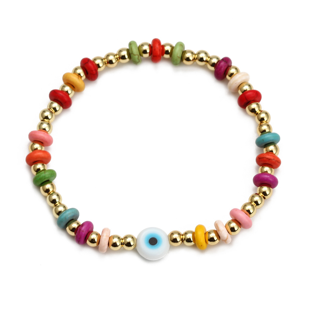 Fashion Eye turquoise Plating Bracelets 1 Piece