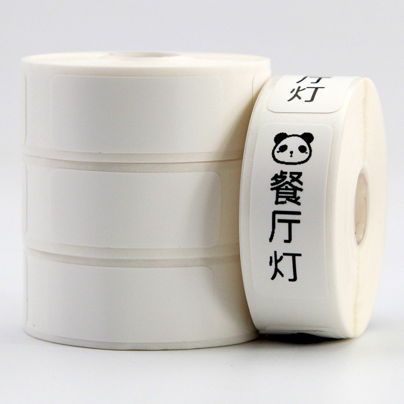 Small roll thermal label paper 15*30 12*40 bar code printer coding machine cable price sticker