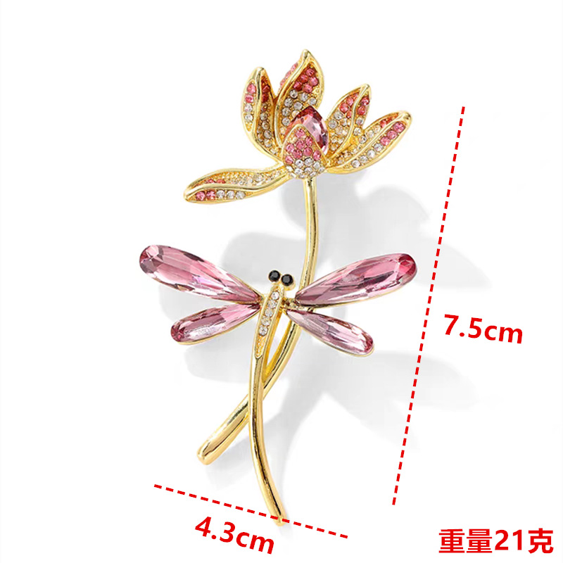 Lotusbroche in Chinese stijl voor dames, vintage, verfijnde corsage, creatief, elegant en prachtig accessoire voor Hanfu._voghion.com