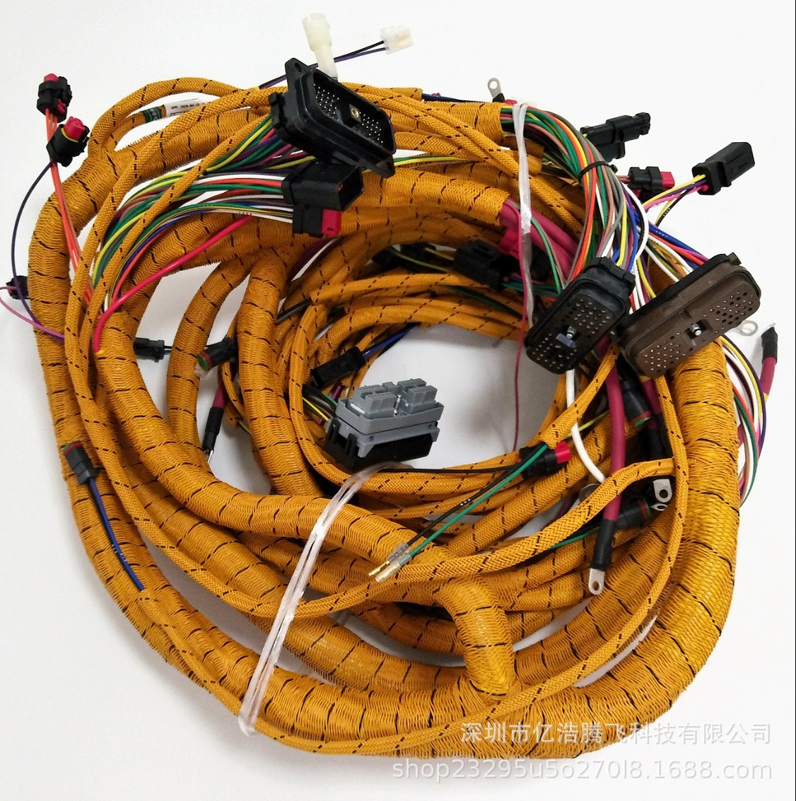 Arnés de cableado principal y externo para excavadora CAT Carter 320D, piezas originales