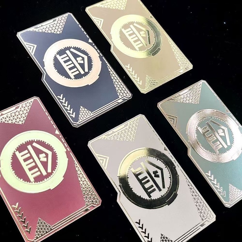 和平精英周边金库钥匙卡nfc房卡金属至尊黑卡NFC黑卡红卡黄卡启动|undefined