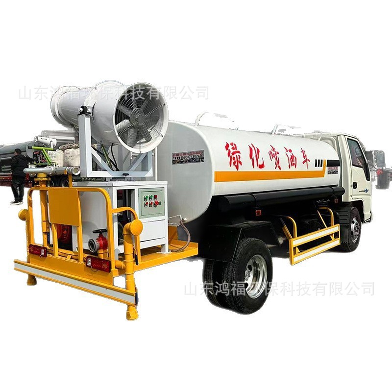 In-stock 10-cubic-meter used sprinkler truck for dust control, landscaping, irrigation, and road cleaning in rural areas