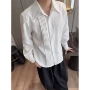 长袖跨境男士春夏衬衣