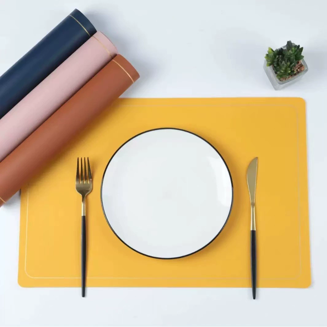 Silicone kneading pad Home dining table pad Kitchen baking insulation cooking pad Flour rolling pad