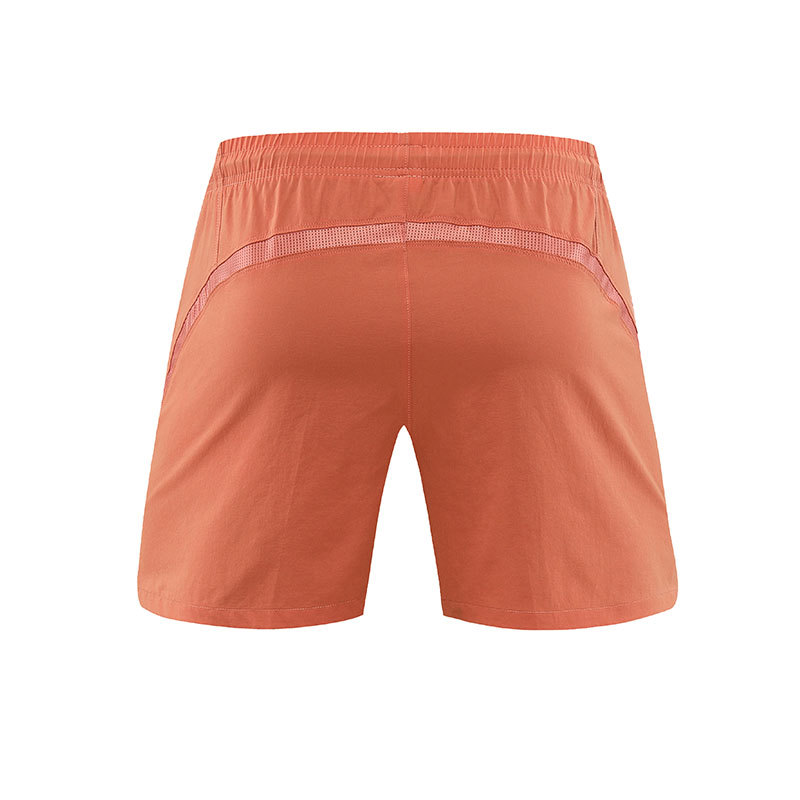 Pantalones cortos para correr de secado rápido de color sólido, pantalones cortos deportivos de maratón de entrenamiento, pantalones de baloncesto de tres puntos casuales de fitness delgados y transpirables para hombres