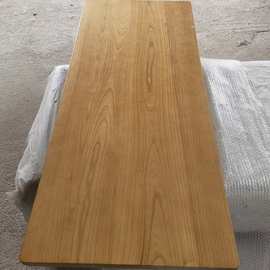 怀旧榆木板护墙板实木风化纹理板吧台板实木整张餐桌茶桌面榆木板