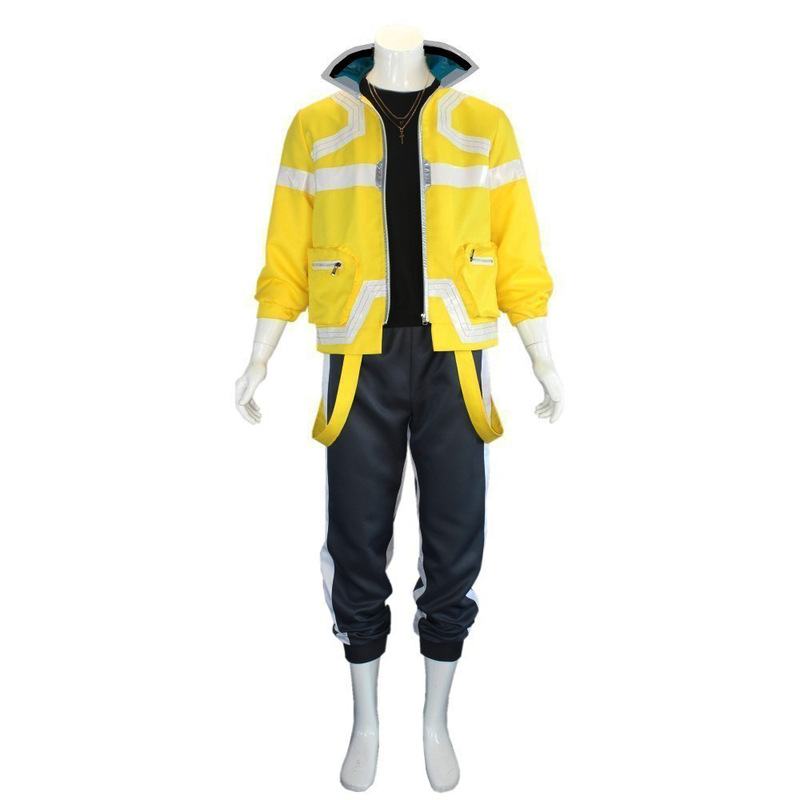 Cyberpunk Edge Walker cos David C- Suit Anime Hot cospaly Cyberpunk in stock Men's Jacket Cyberpunk Edge Walker cos David C- Suit Anime Hot cospaly Cyberpunk in stock Men's Jacket