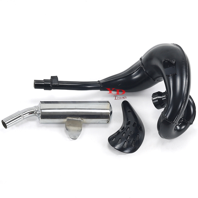 Two-Stroke Ax100 Off-Road Motorcycle Parts Are Suitable for Ktm50 Modified Silencers, Exhaust Pipes, and Exhaust Tubes