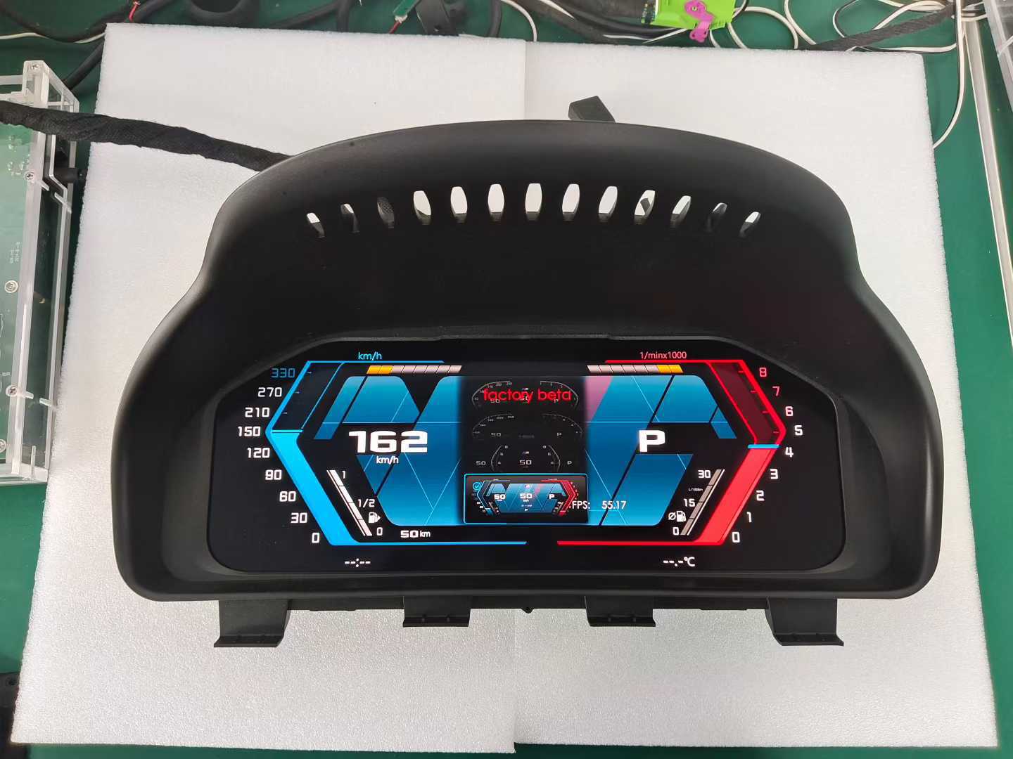 Suitable for Bmw 3 Series and 5 Series Lcd Instrument Panel, Linux System, Carplay Android Connectivity, High-Definition Display