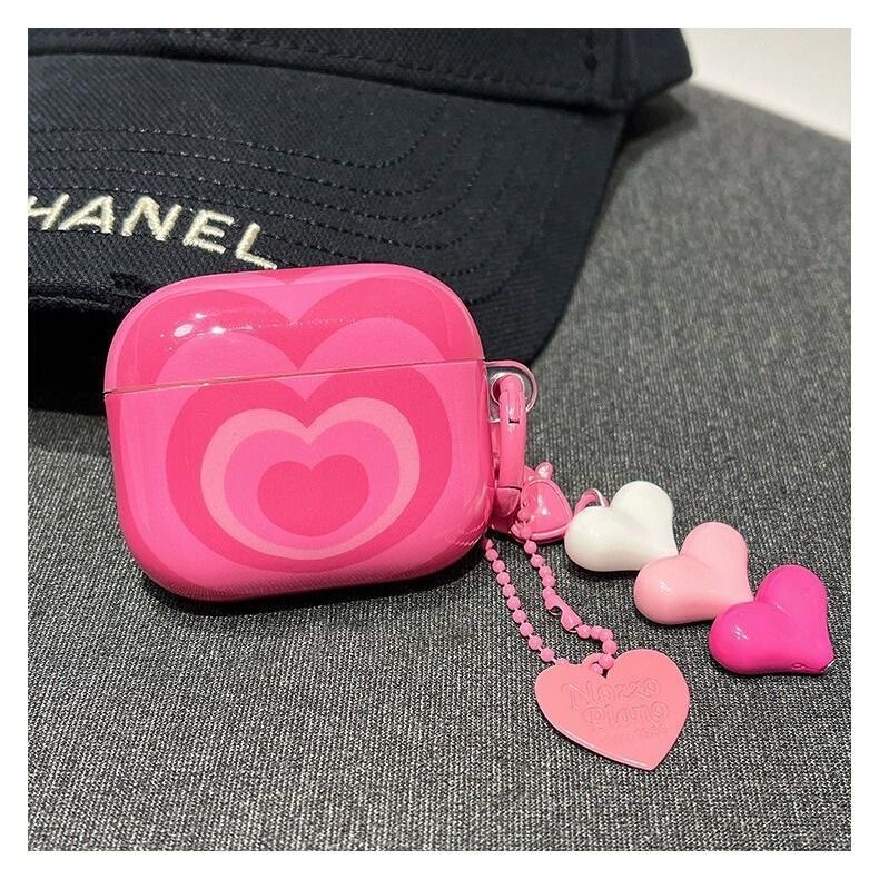 Ins Pink Love airpods Protective Case airpod3 Apple Pro Headphone Second Generation Wireless Bluetooth Third Generation