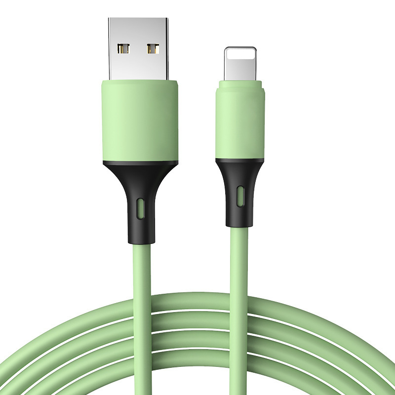 アップルxデータケーブルiphone充電ケーブル12液体シリカゲルコード11携帯電話6s器7plus延長|undefined