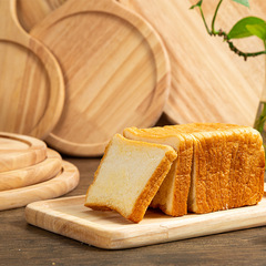 Oak unpainted steak board handle cutting board sushi plate French fries fried chicken oil filter wooden plate solid wood pizza cheese tray