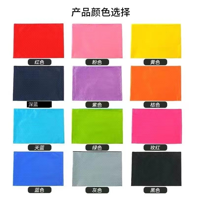 不计成本只为销量大量现货工厂直销防水加厚足球纹文件袋定制印刷|undefined