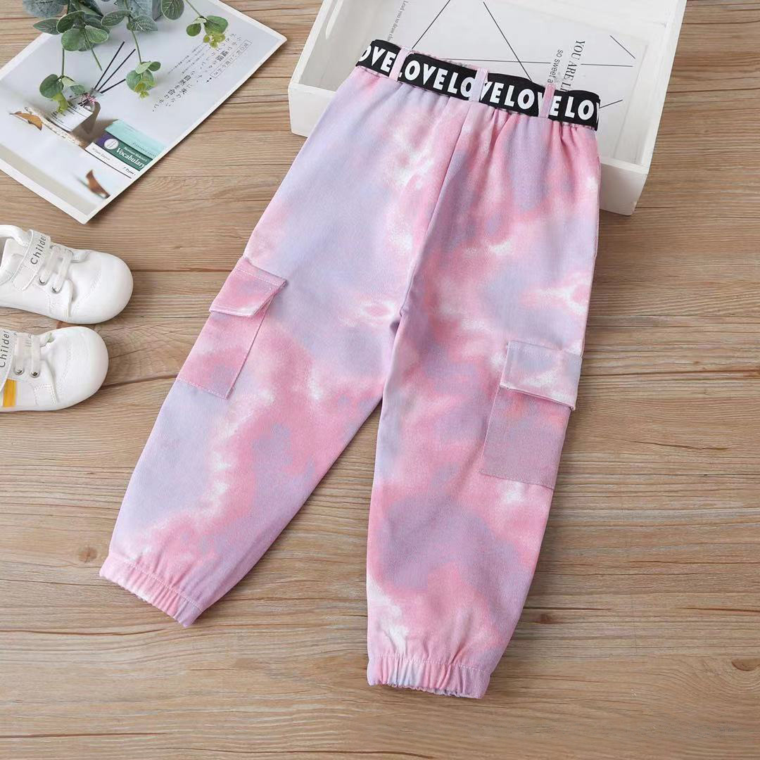 Children's pants autumn girl baby 2021 n...