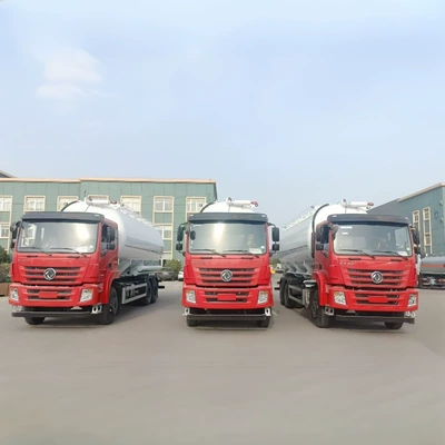 Sement daşıyan yük maşınları Semi-Trailers, Liquid Tankers, Gasoline and