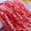 Two-color round beads, necklace, chain, Chinese hairpin, accessory, 8mm