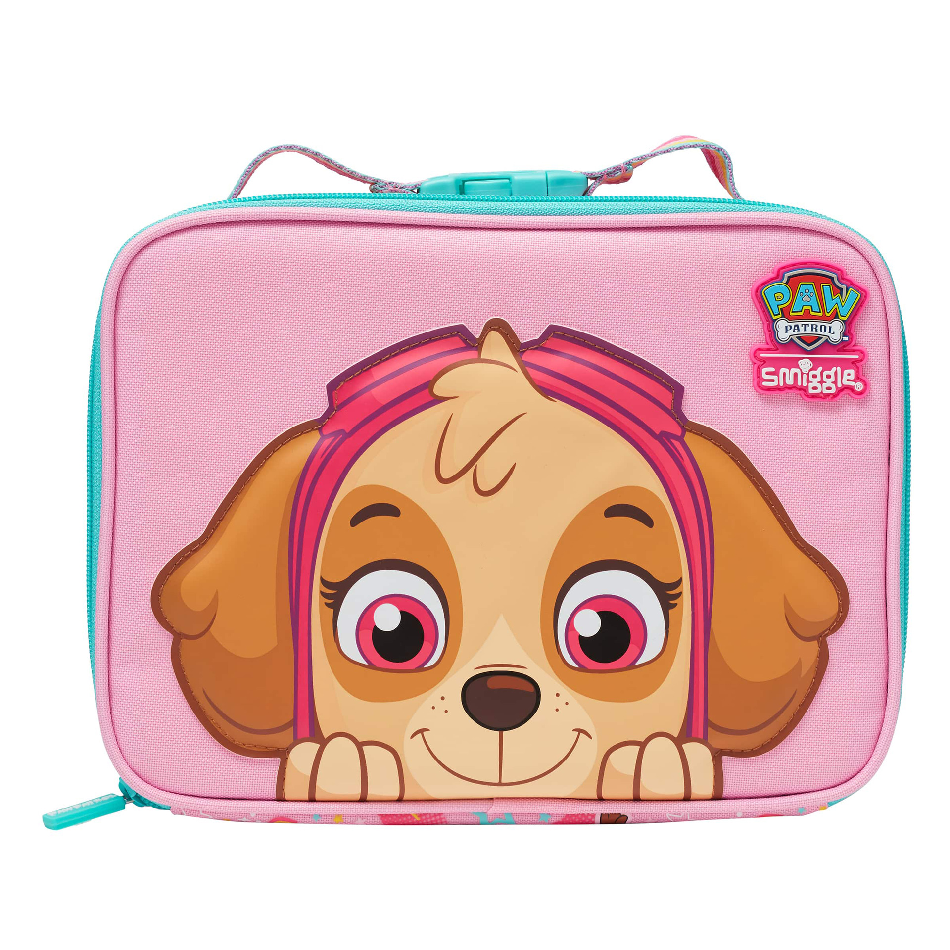 Pink single -layer meal bag (only hand mentioned)