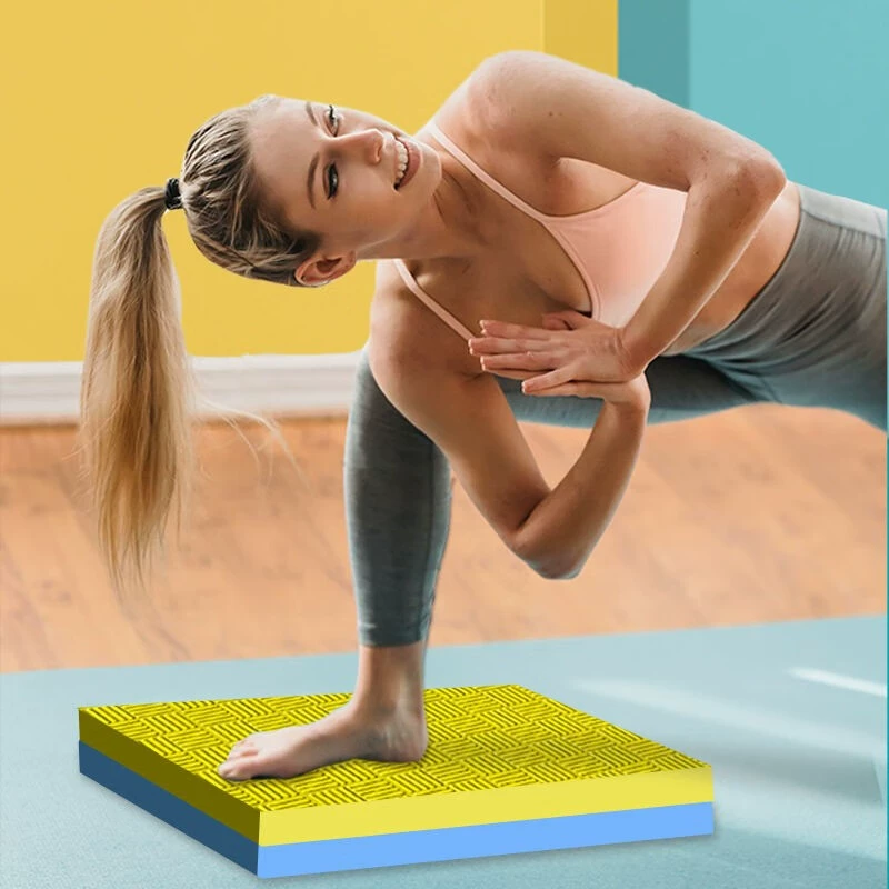 Yoga-коврик SIGRIN, защитные нескользящие наколенники для тренировок, увеличенная толщина, сенсор человека