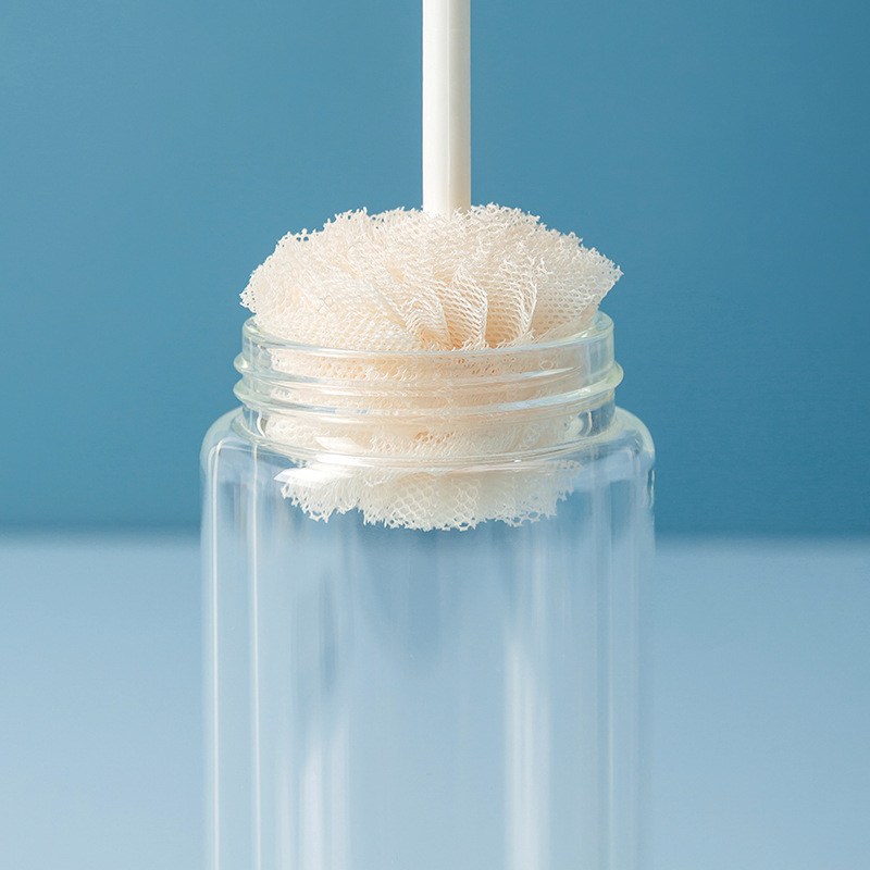 cepillo de taza de tela blando cepillo de botella de leche multipropósito cepillo conveniente cepillo de lavado de tazas cepillo de té de mango largo cepillo de limpieza de tetera