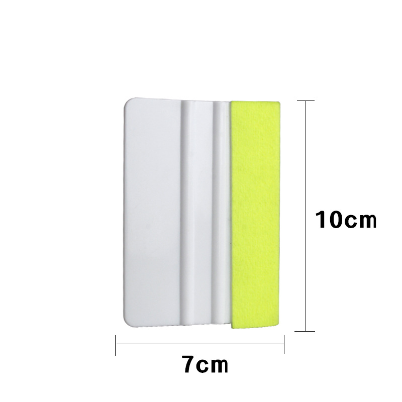 녹색 와이드 벨벳 + 흰색 사각 스크레이퍼 7* 10cm