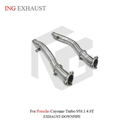 performance parts exhaust resonator – Exhaust pipe