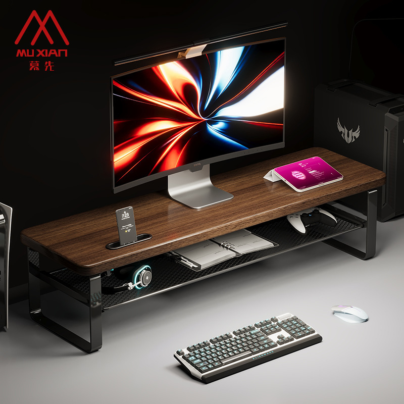 Monitor Riser Desk Organizer Storage Rack Ergonomic Monitor Stand Drawer Keyboard Tray Monitor Riser Desk Organizer Storage Rack Ergonomic Monitor Stand Drawer Keyboard Tray