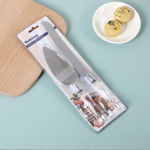 Two-piece cream spatula cake demoulding knife scraper stainless steel smoothing knife set cake shovel baking tool