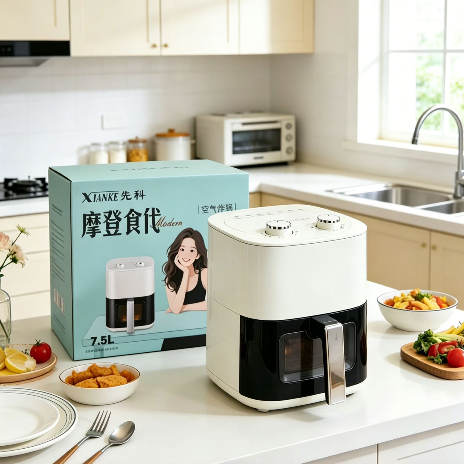 6개/상자 선커 6.5L 타이머 온도 조절 (6610)