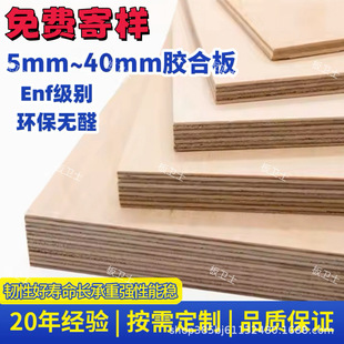 Eucalyptus Wood Decoration Enf Plywood Loft Partition Tray Multi-Layer Engineering Furniture Construction Plywood Solid Wood Box Composite Board