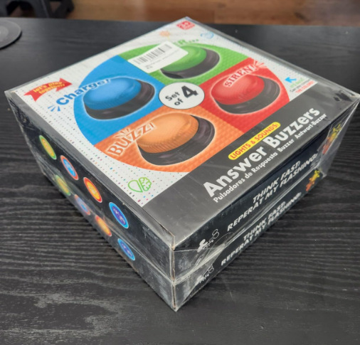 クロスボーダー児童知育応答器ブザー教室知識コンテスト手ベルゲームPK試合道具玩具