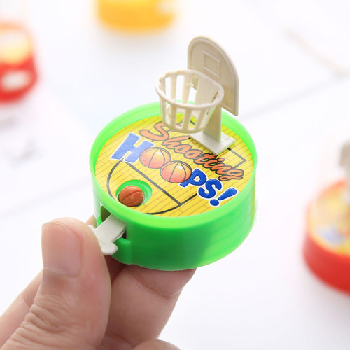 Creative handheld gift mini shooting machine finger basketball children's hot-selling small gifts night market stall supply wholesale