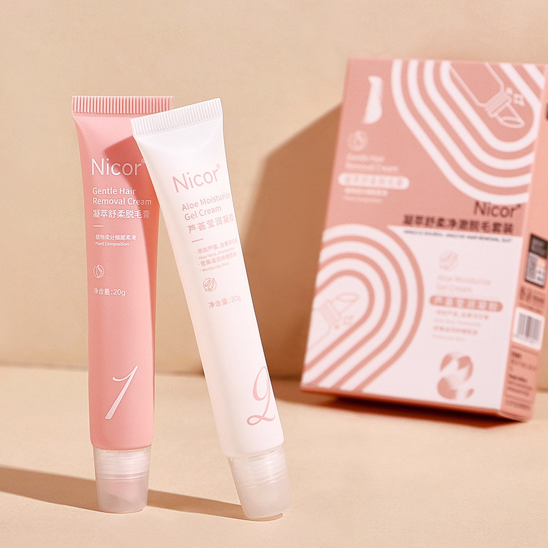 Nicor labio crema de depilación para hombres y mujeres especial labio depilación facial Suave barba eliminación facial fabricante en stock