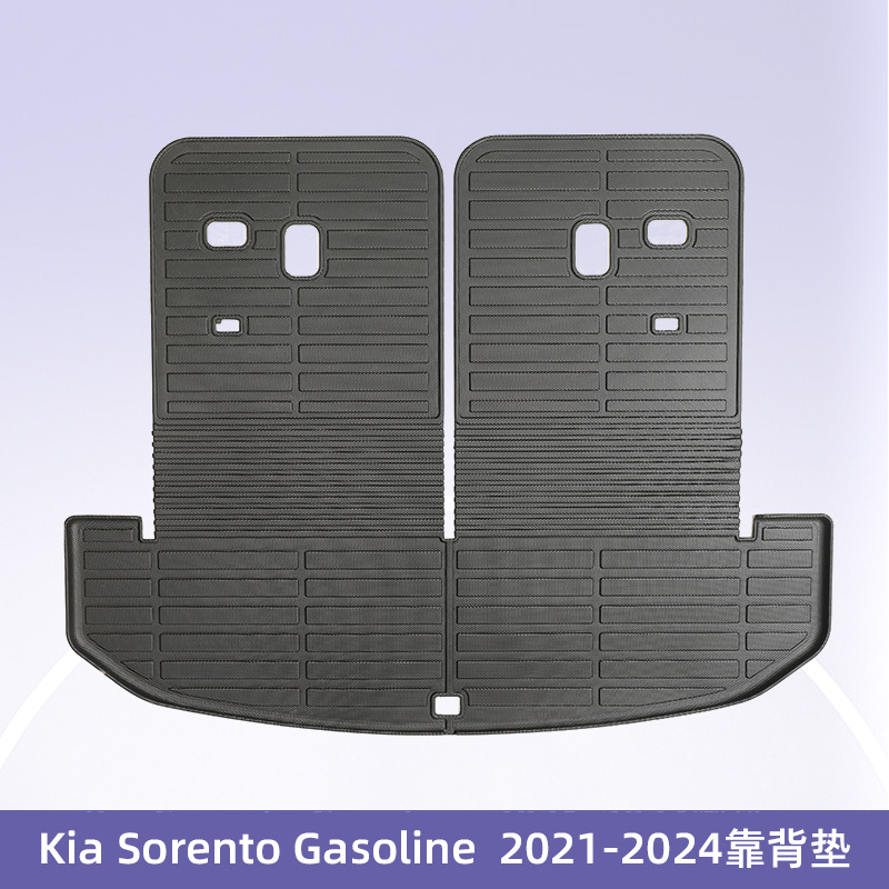 Para Kia Sorento Combustible 2021 - 2024 3D TPE cojín de respaldo para automóviles