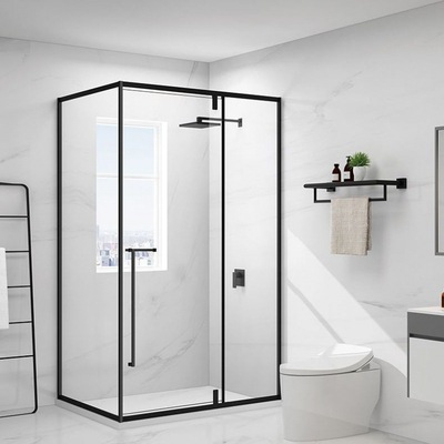 Shower Room partition Red Diamond Whole Stainless steel Glass Shower Room TOILET Wet and dry separate simple and easy Cross border