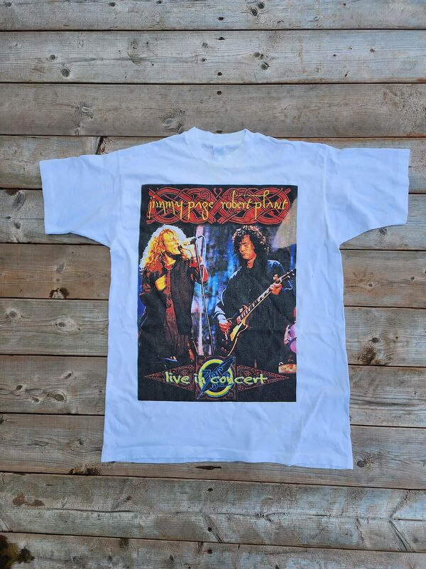 European and American Style Led Zeppelin Rock Punk American Retro Street Men's T-Shirt