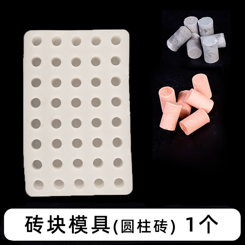 Mesa de arena edificio mini ladrillo verde ladrillo rojo rosa molde pequeño Mason DIY traje hecho a mano