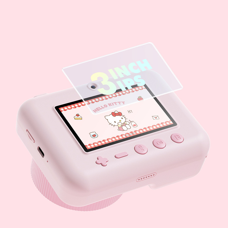 Sanrio Co-firm Photode Camera WIFI Impresión en color Impresión térmica instantánea