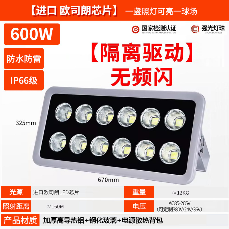 600w [high-end engineering model] stadium floodlight