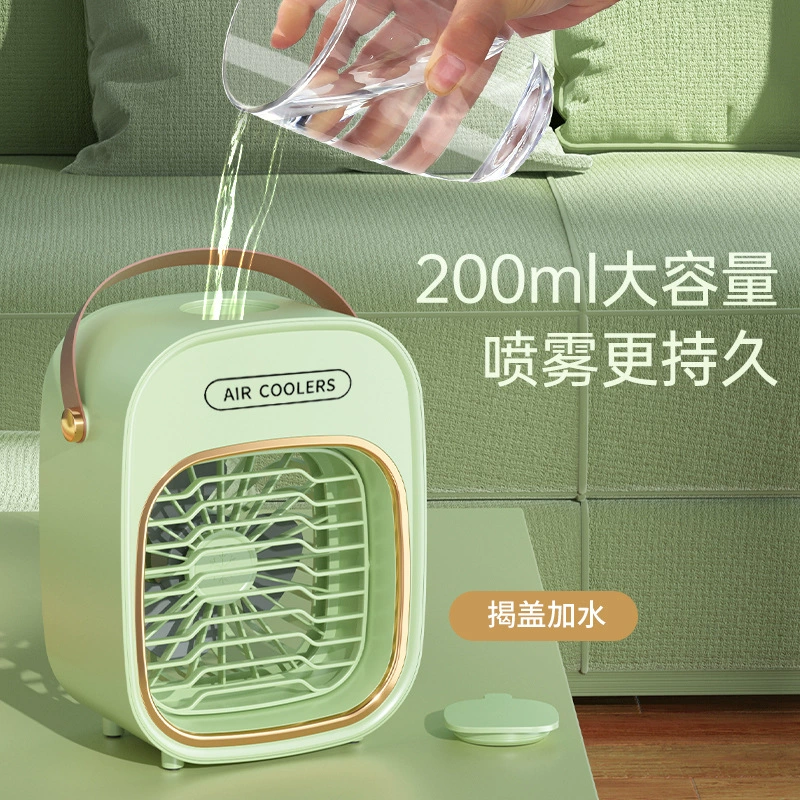 Table small handheld air fan for elementary school students