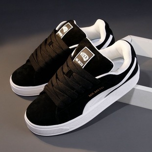 National Trend Niche 2024 Spring and Autum Low-Top Comfortable Versatile Casual Retro High-Looking Versatile Casual Bread Shoes for Men