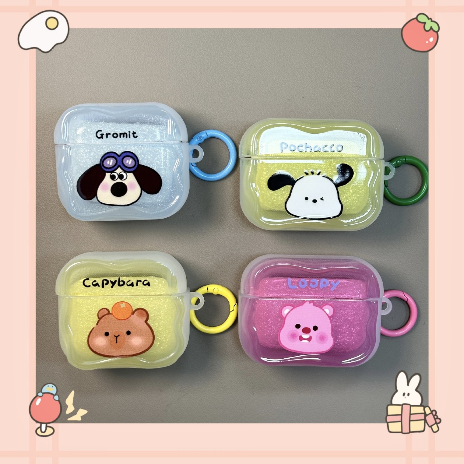 Funda de TPU para Auriculares Bluetooth AirPods 4 Pro 3