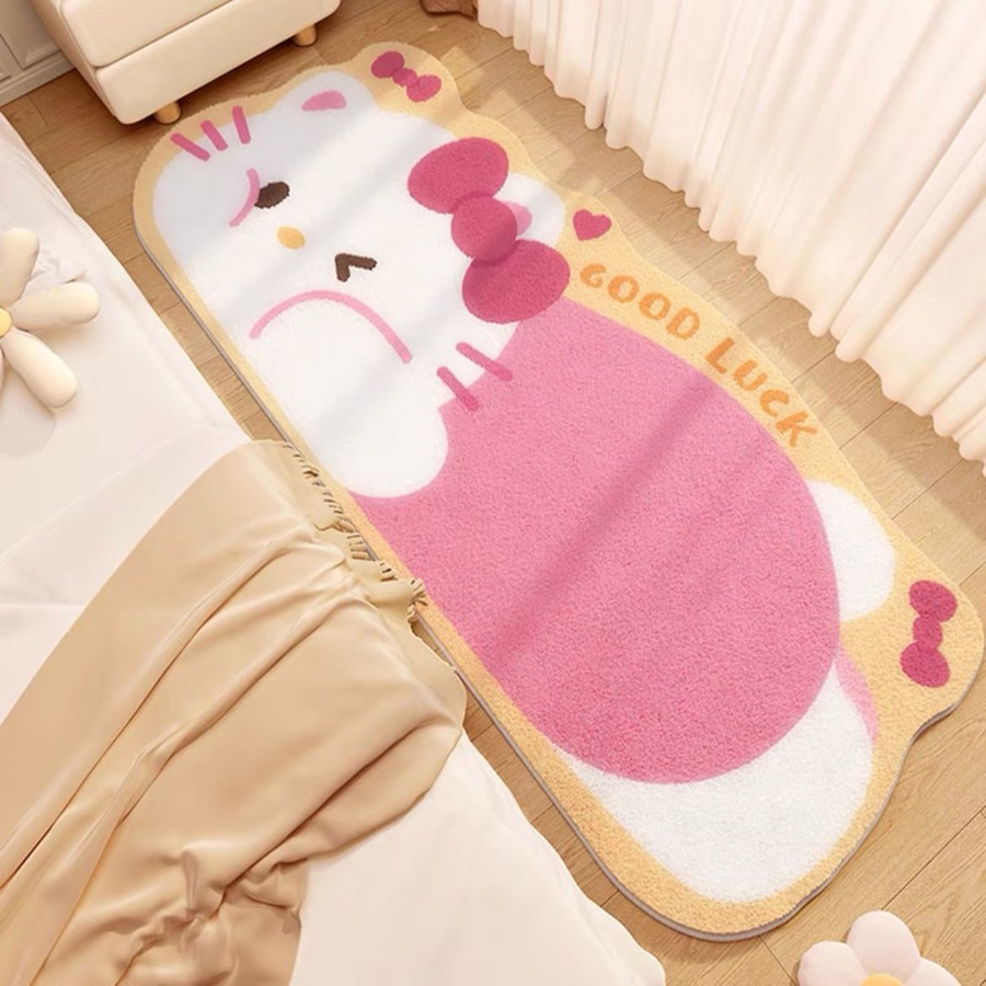KT 고양이는 누워 있다