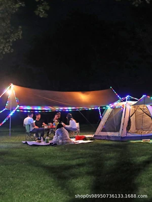 Avtomobil yan çətirləri, Outdoor canopy tent camping
