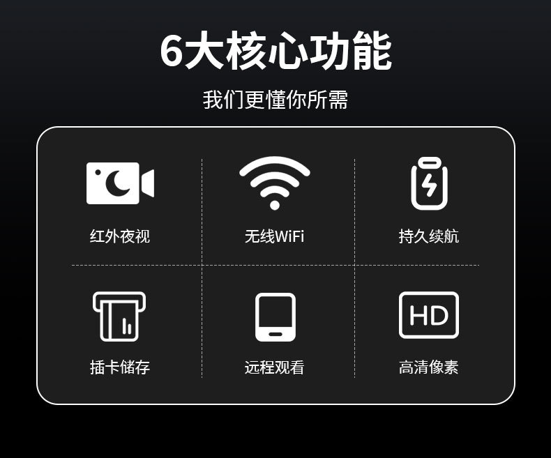 S2摄像头高清1080p夜视WIFI摄像头家用无线摄像机私模监控免插电